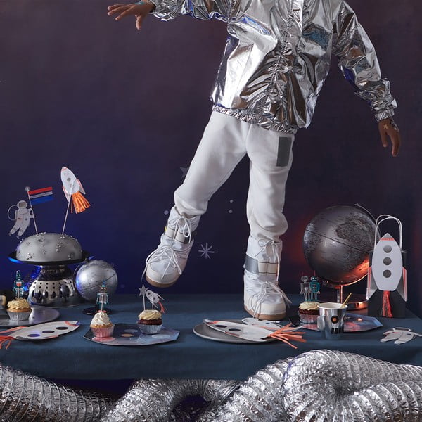 Dāvanu maisiņi (8 gab.) 11x6 cm Rocket – Meri Meri-image-1