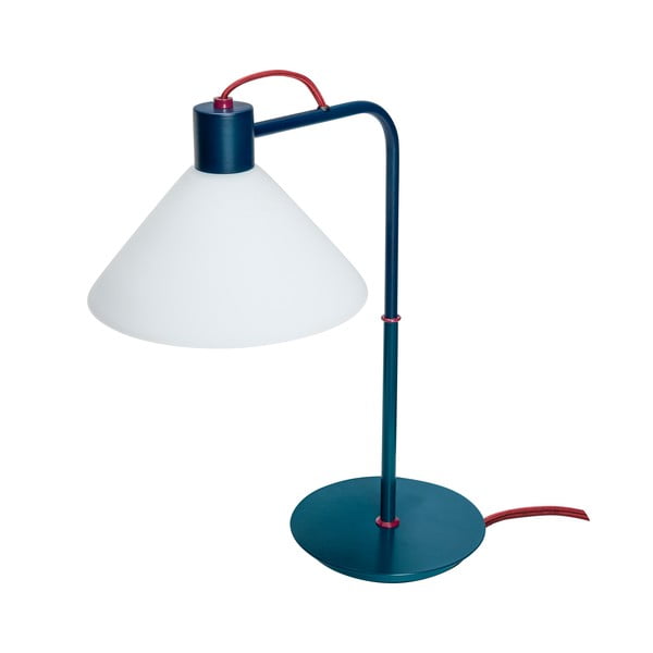 Zaļganzila galda lampa ar stikla abažūru (augstums 44 cm) Spot – Hübsch