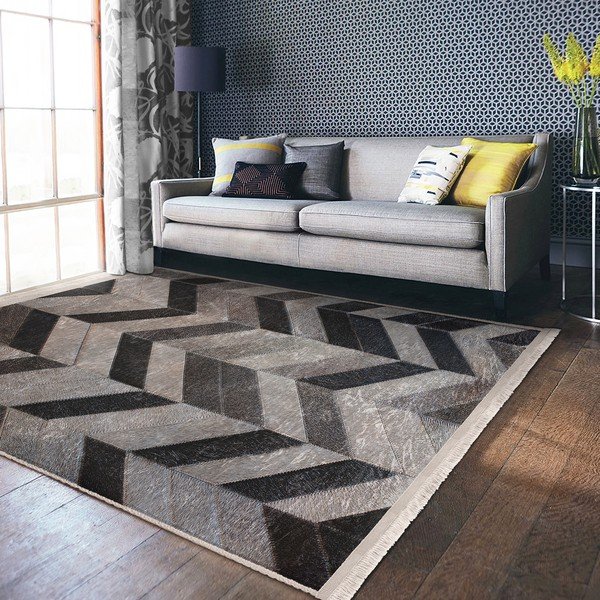 Pelēks paklājs 80x150 cm – Mila Home-image-1