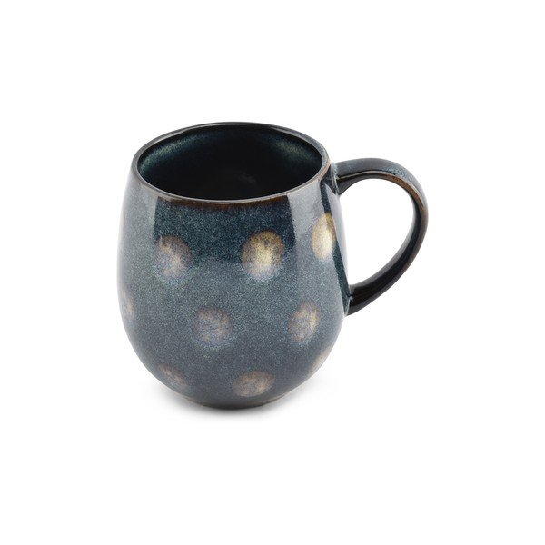 Zila akmensmasas krūze 430 ml Muggies – Salt&Pepper-image-2