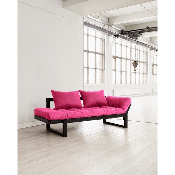 Dīvāns Karup Edge Black/Pink-image-1