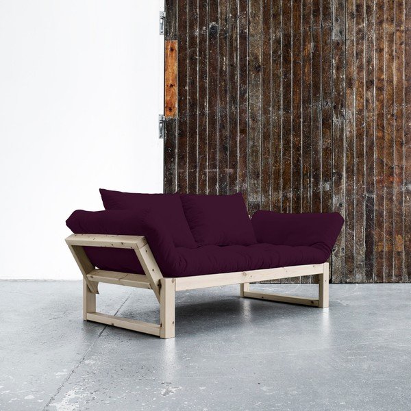 Mainīgs dīvāns Karup Edge Natural/Purple Plum-image-1