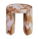 Brūns polsterēts ķeblis Charlie – WOOOD