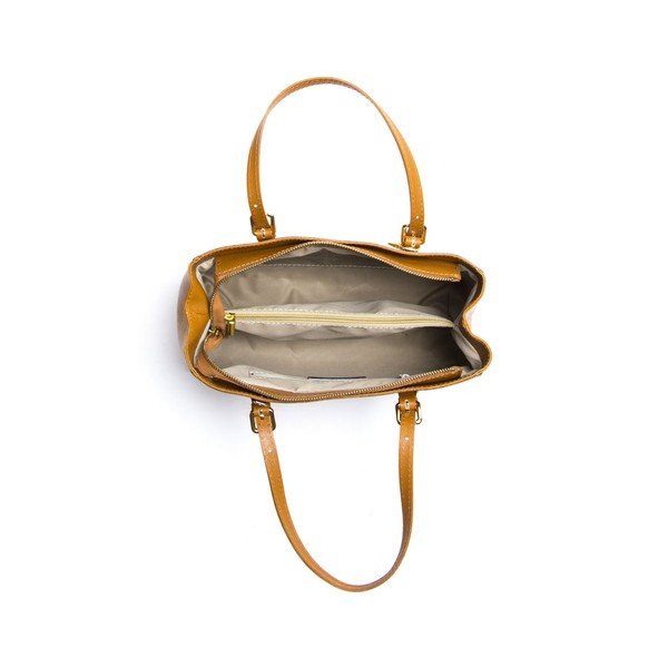 Ādas rokassoma Isabella Rhea 441 Cognac-image-2