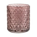 Tumši rozā stikla trauks zobu birstei Atessa – Wenko