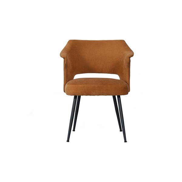 Okera dzelteni samta pusdienu krēsli (2 gab.) Sits – Basiclabel -image-2