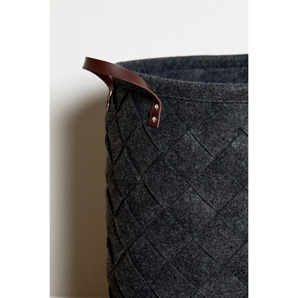 Melns veļas grozs Wenko Trovo, tilpums 75 l-image-3