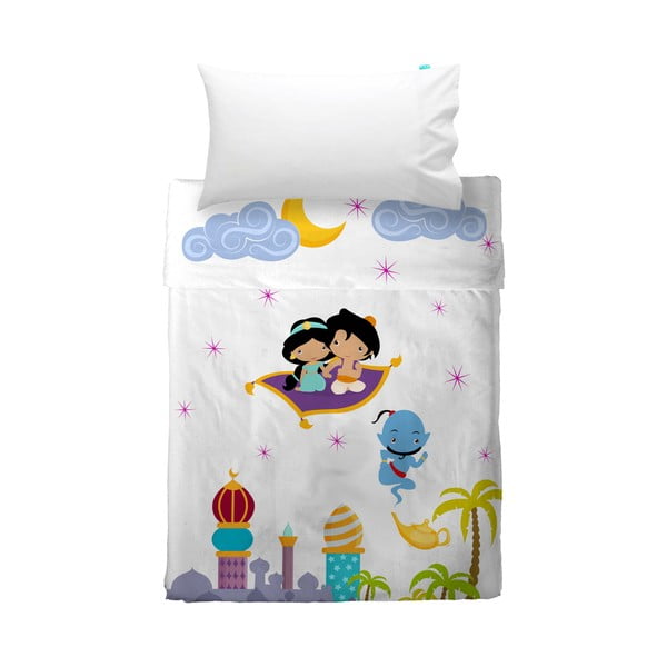 Bērnu spilvendrāna un gultas pārklājs Mr. Fox Aladdin, 100 x 130 cm