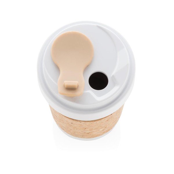 Videi draudzīga termo krūze ar korķa uzmavu XD Design Collection ECO, 400 ml-image-1