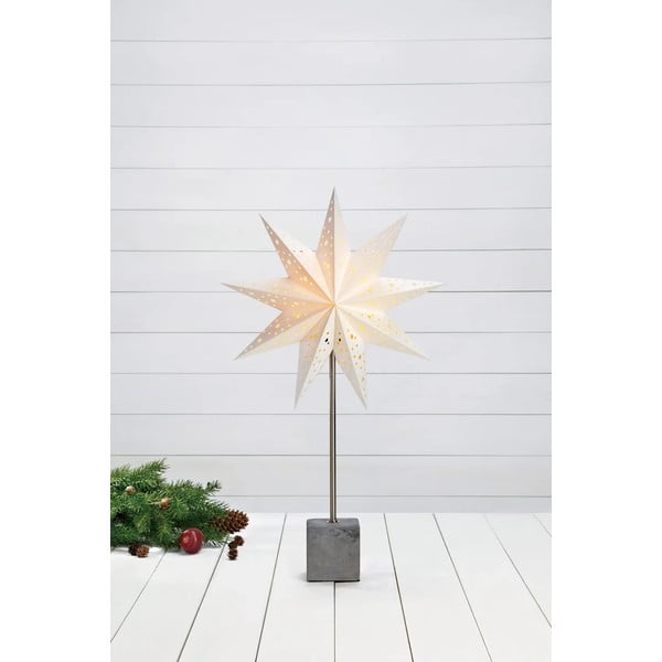 Balts Ziemassvētku gaismas dekors Hård – Markslöjd-image-1