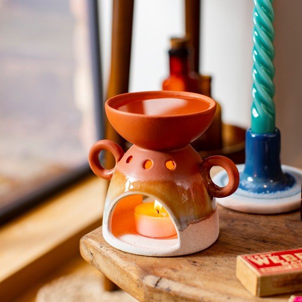 Terakotas aromterapijas lampa Sass & Belle Bohemian Home Mojave-image-1