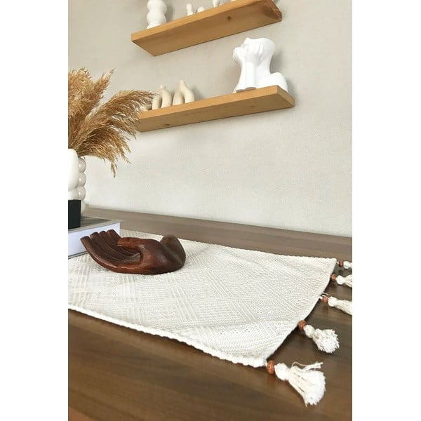 Galda celiņš no organiskās kokvilnas  40x130 cm – Mila Home-image-1