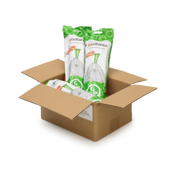 Atkritumu maisi (120 gab.) 30 l PerfectFit G – Brabantia-image-1