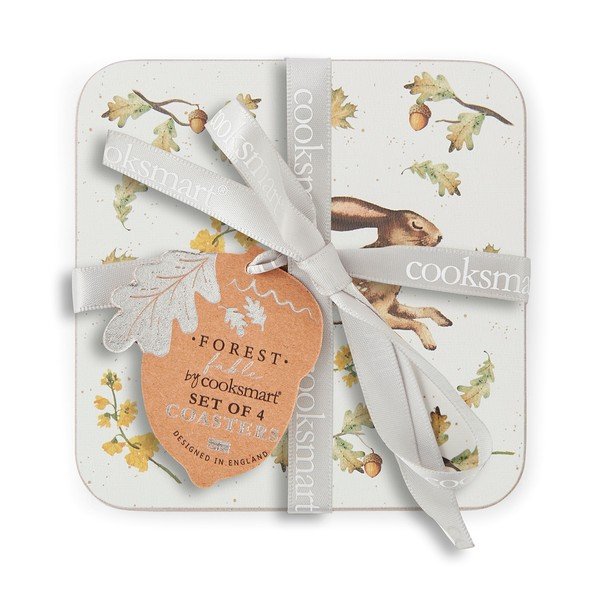 Pelēkbrūni korķa paliktņi (4 gab.) Forest Fable – Cooksmart ®-image-2