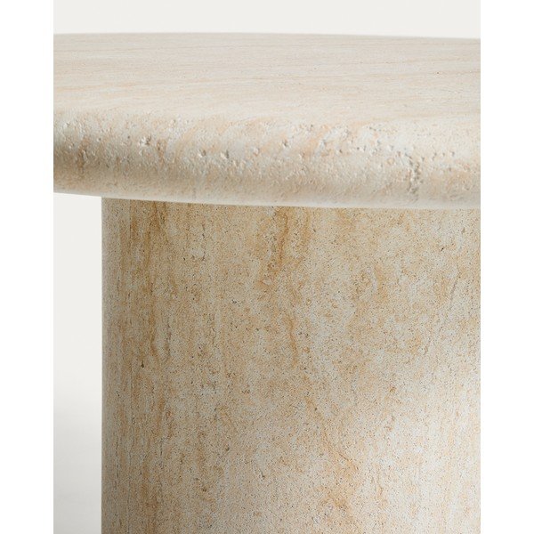 Betona apaļš dārza ēdamgalds ø 122 cm Drasi – Kave Home-image-4
