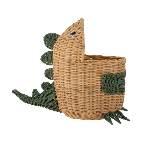 Dabīga toņa rotangpalmas bērnu rotaļlietu grozs 37x57x48 cm Eddi – Bloomingville Mini-image-2