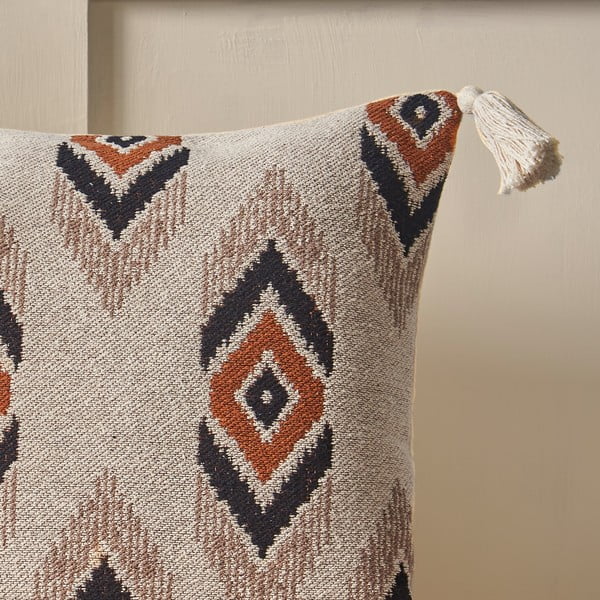 Kokvilnas dekoratīvais spilvens 45x45 cm Emir Ika – Pineapple Elephant-image-2