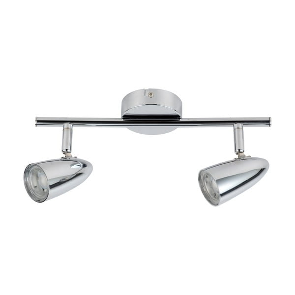 Sudraba krāsas LED griestu lampa ar metāla abažūru 30x8 cm Liberty – Candellux Lighting-image-2