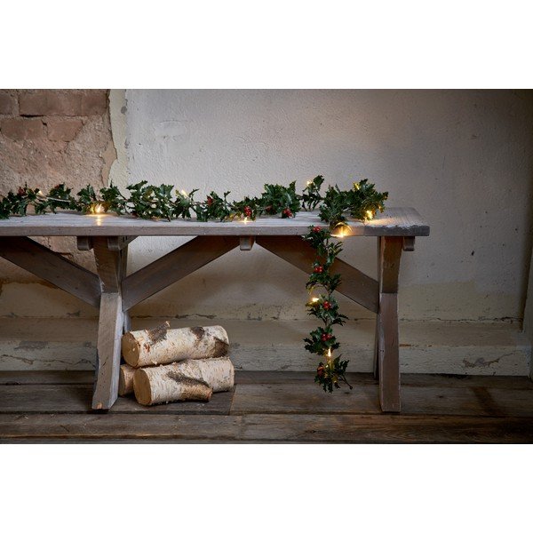 Vainags ar gaismiņām Holly – Star Trading-image-1