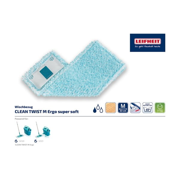 Rezerves mops LEIFHEIT Twist Ergo Super Soft M-image-2