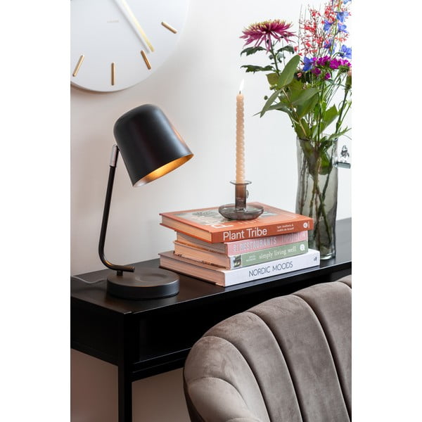 Melna galda lampa (augstums 38,5 cm) Encantar  – Leitmotiv-image-1