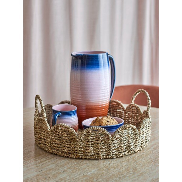 Servēšanas paplāte no jūraszāles ø 35 cm Brea – Bloomingville-image-1