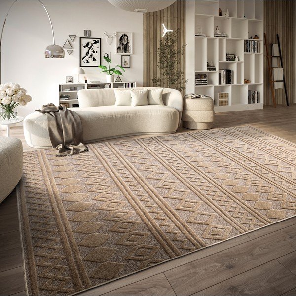 Bēšs paklājs no pārstrādātas šķiedras 200x290 cm Catherine – Villeroy&Boch-image-1