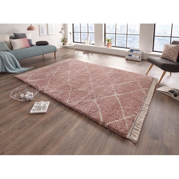 Rozā paklājs 160x230 cm Bertha – Hanse Home-image-1