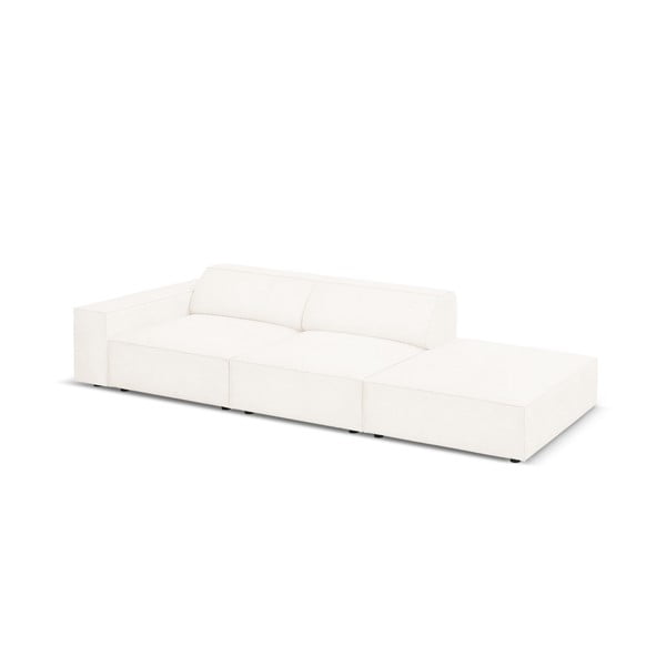 Bēšs stūra dīvāns no buklē auduma (labais stūris) Jodie – Micadoni Home-image-4