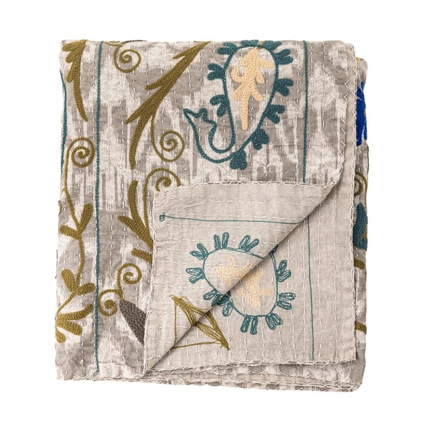 Kokvilnas pleds 130x150 cm Larisa – Bloomingville-image-2