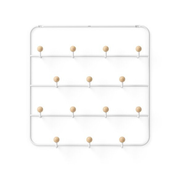 Balts/dabīga toņa metāla pakaramais uz durvīm 36 cm Estique – Umbra-image-3