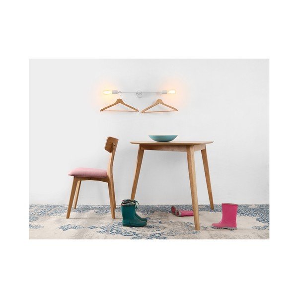 Balta sienas lampa 2 spuldzēm Custom Form Twigo, platums 60 cm-image-4