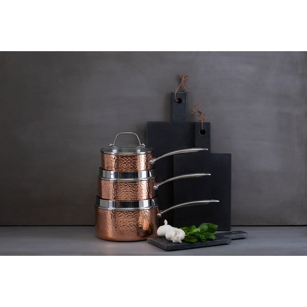 Nerūsējošā tērauda katls ar vāku 1,55 l Minerva – Premier Housewares-image-2