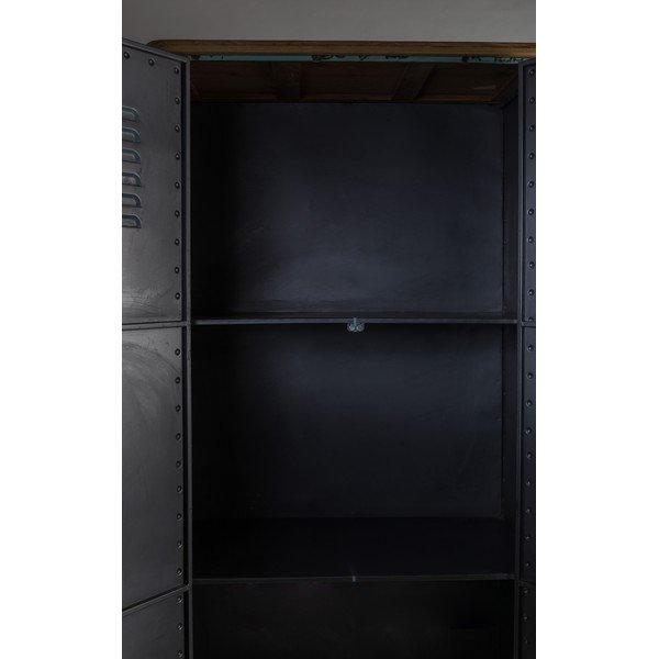 Tirkīzzils metāla skapis Dutchbone Rusty-image-1