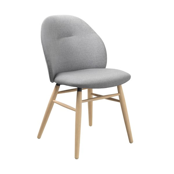 Pelēks pusdienu krēsls Teno – Unique Furniture