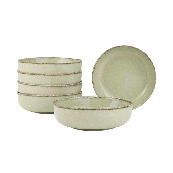 Gaiši zaļas porcelāna bļodiņas (6 gab.) 75 ml – Hermia