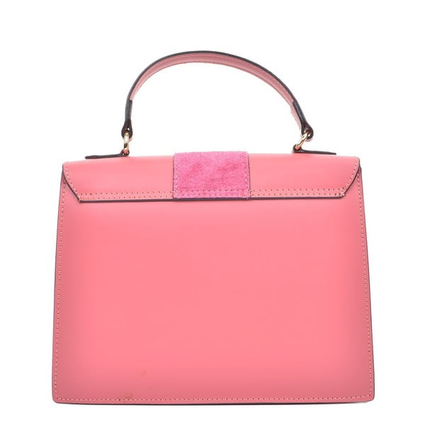 Rozā ādas soma Isabella Rhea, 22 x 27 cm-image-1