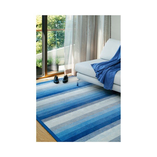 Zils divpusējs paklājs Narma Luke Blue, 160 x 230 cm-image-3