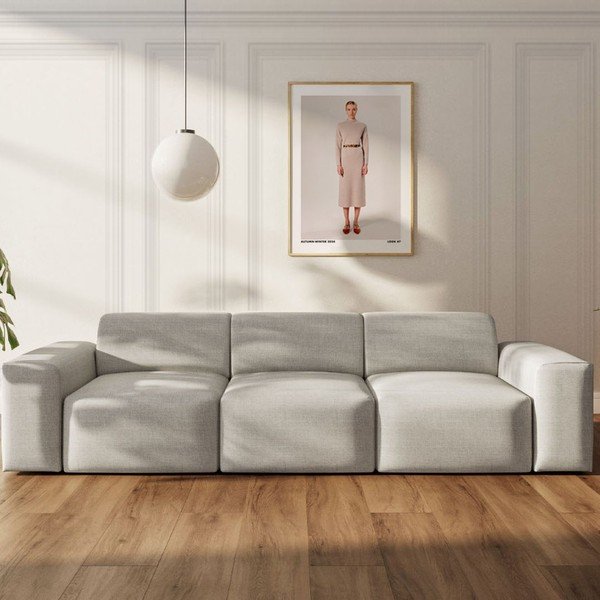 Bēšs dīvāns 285 cm Villet – Rodier-image-1