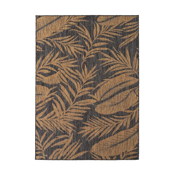 Melns/brūns iekštelpu un āra paklājs 120x170 cm Mira 1451 – Ayyildiz Carpets