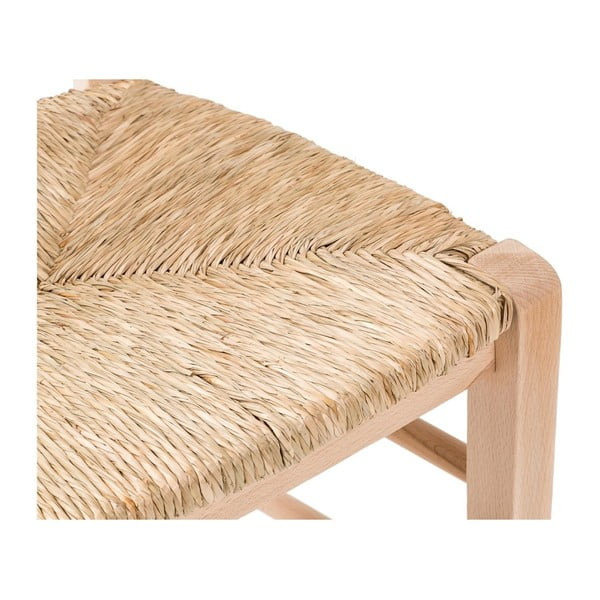 Gaiši brūns dižskābarža koka krēsls Biscottini Alis-image-4