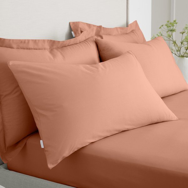 Spilvendrānas no kokvilnas perkala (2 gab.) 50x75 cm Cotton Percale – Bianca-image-1