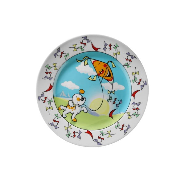 Porcelāna pusdienu komplekts bērniem (5 gab.) Kütahya Porselen Puppy-image-4