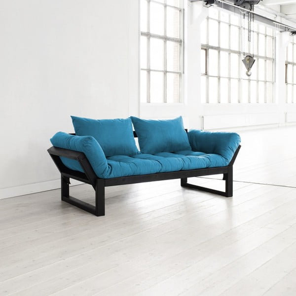 Dīvāns Karup Edge Black/Horizon Blue-image-1
