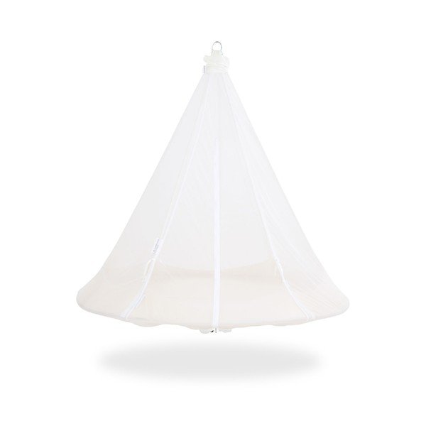 Balts moskītu tīkls šūpolēm ø 180 cm – Hangout Pod-image-2