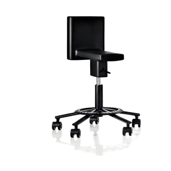 Melns biroja grozāmais krēsls Magis 360