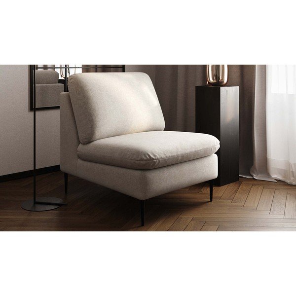 Krēmkrāsas atpūtas krēsls Moilo – MESONICA-image-3