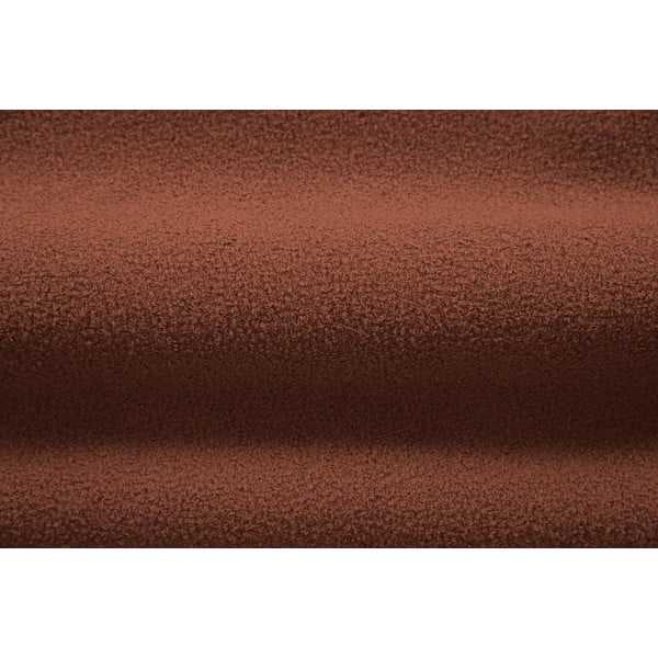 Ķieģeļu sarkans atpūtas krēsls no buklē auduma Jenny – Micadoni Home-image-4