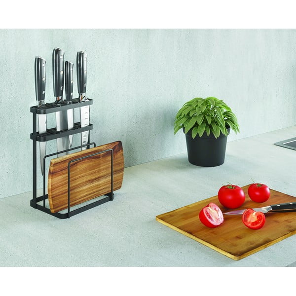 Nerūsējošā tērauda virtuves piederumu statīvs Tokyo Lava – Metaltex-image-1