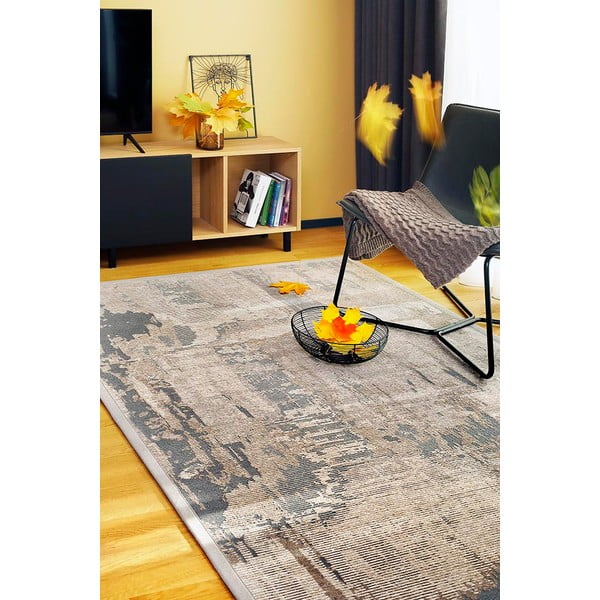 Brūns divpusējs paklājs Narma Nedrema, 100 x 160 cm-image-3